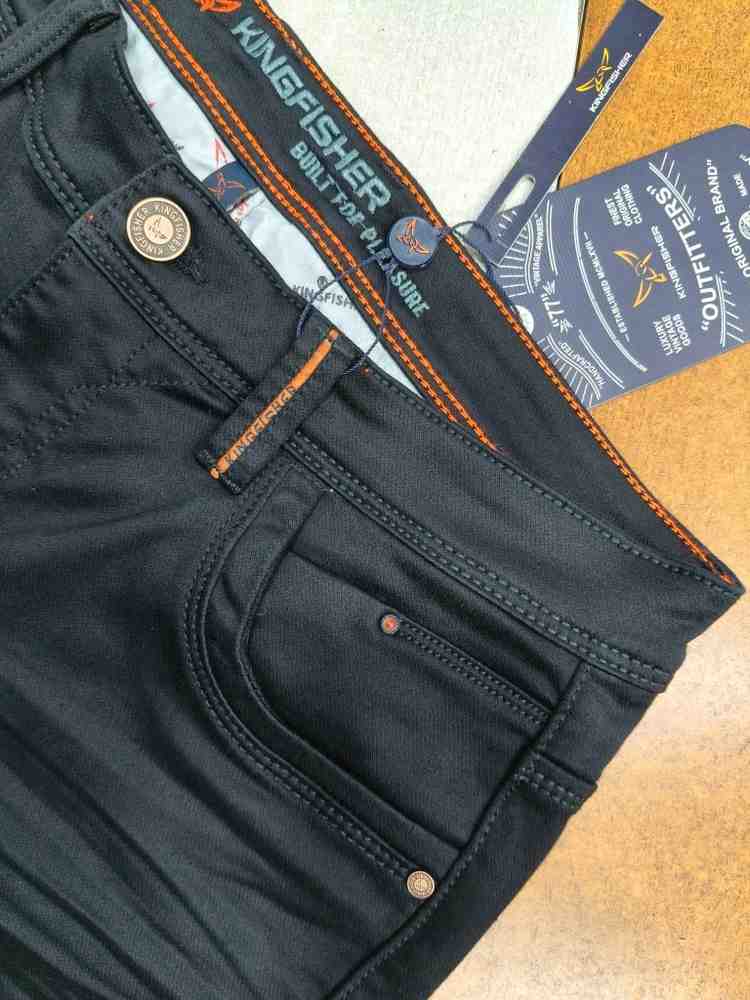Kingfisher Premium Slim-Fit Black Dimond Jean