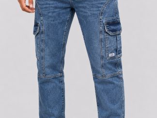 Blue Cargo Pant